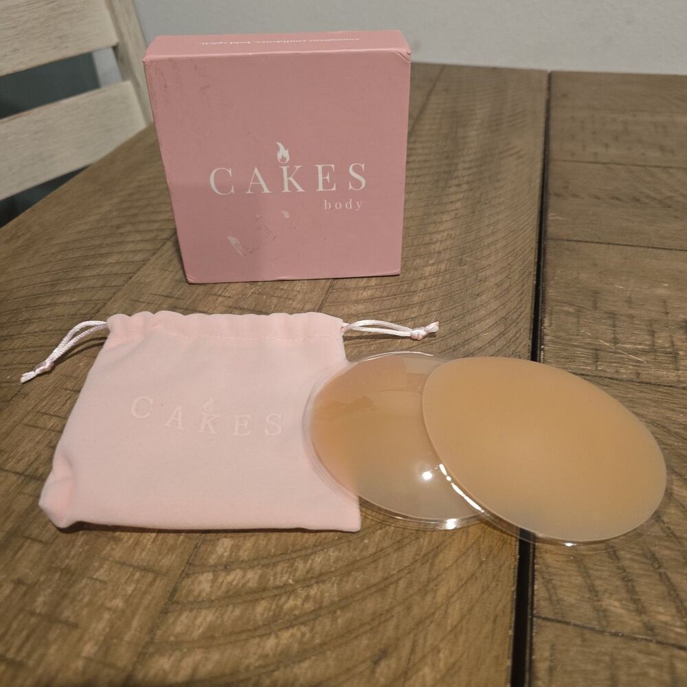 Cakes Body Covers--Color Honey--OG (B-DD), Round, 4" diameter